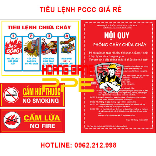 tiêu lệnh pccc