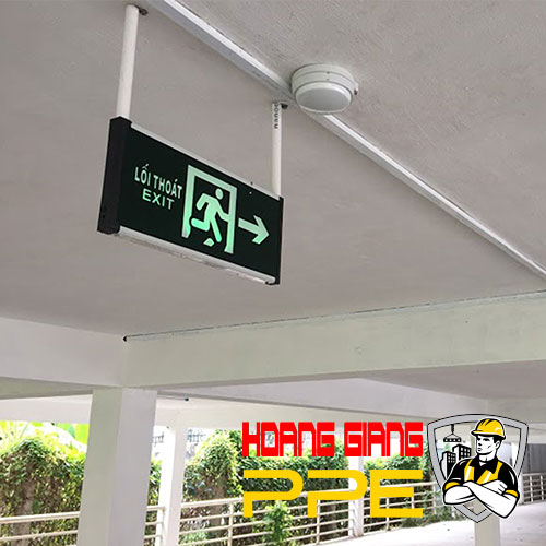 đèn exit sự cố