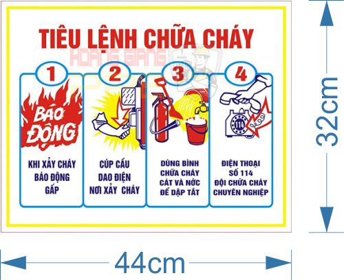 tiêu lệnh chữa cháy