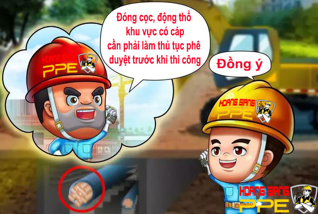 không làm thủ tục đóng cọc độn thổ khi chưa được phê duyệt
