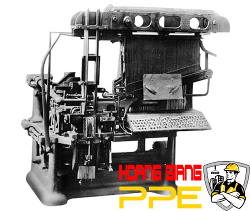 máy soạn thảo linotype