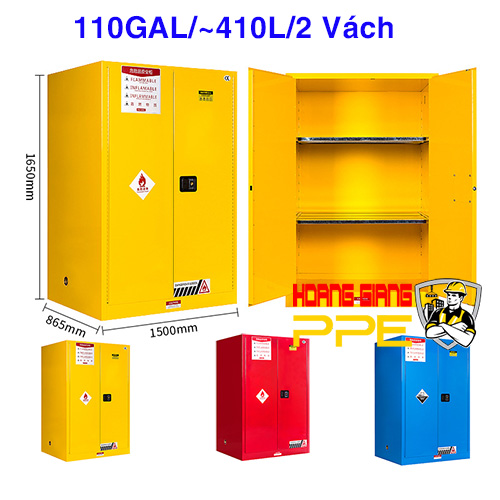 tủ hoá chất 410L