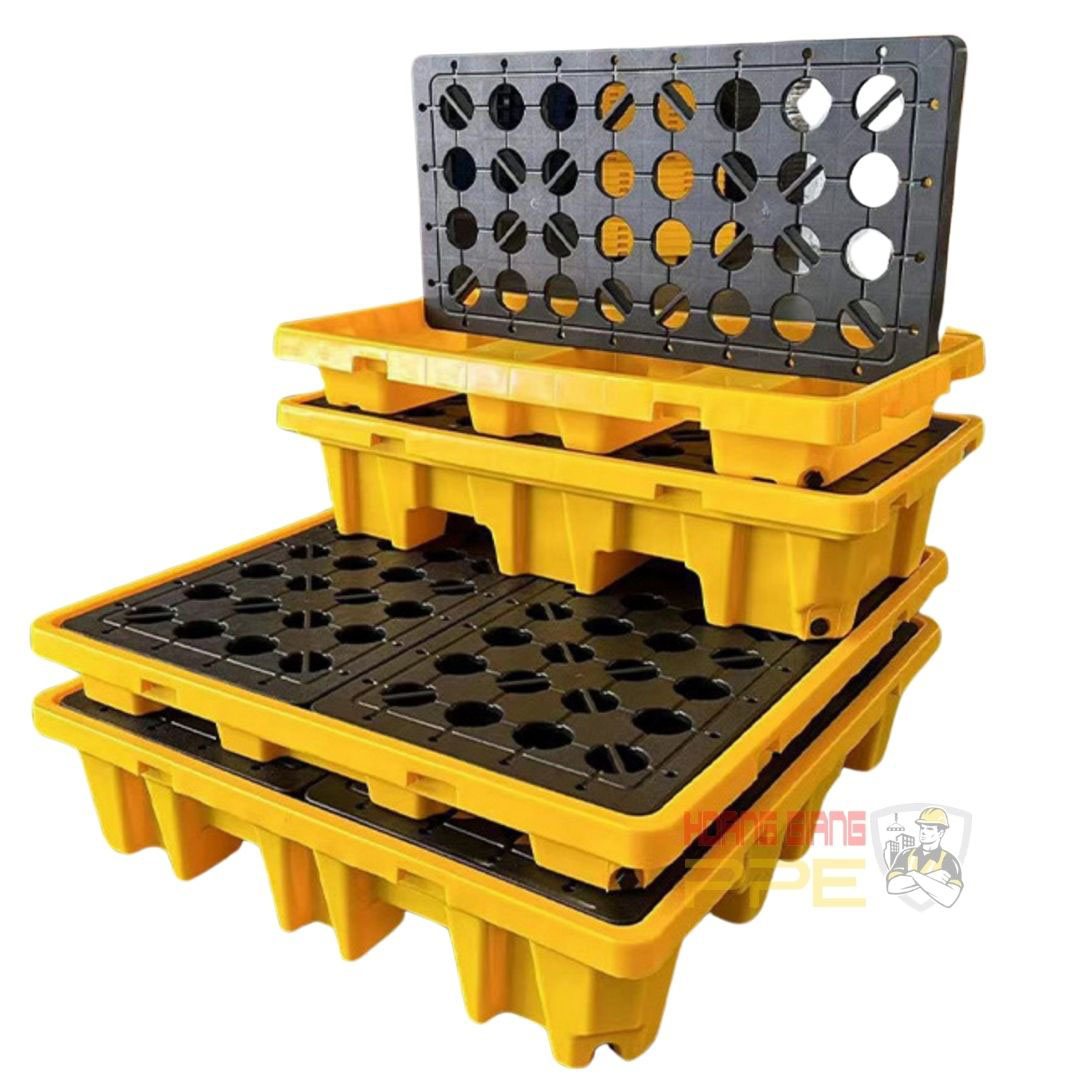 pallet chống tràn hoá chất