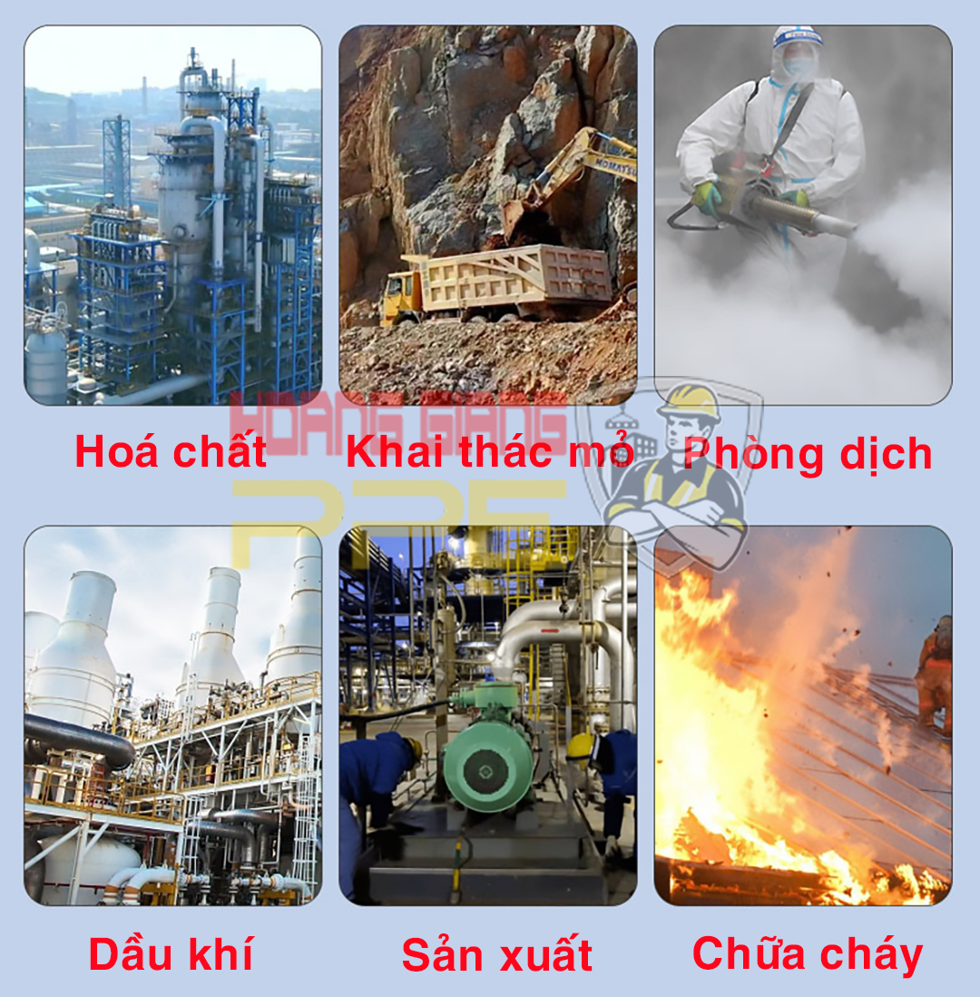 ứng dụng bình khí thở