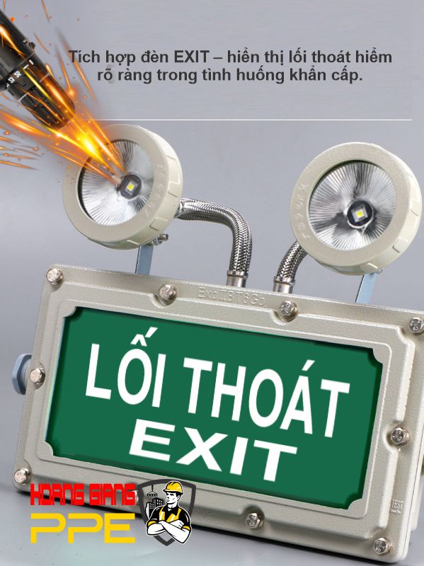 Đèn exit chống nổ