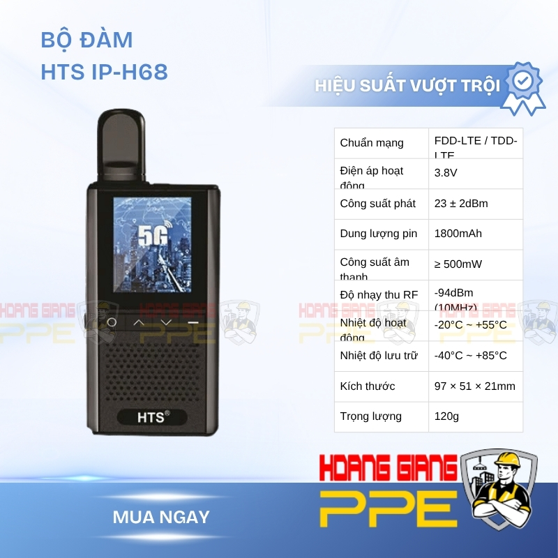 bộ đàm 5G