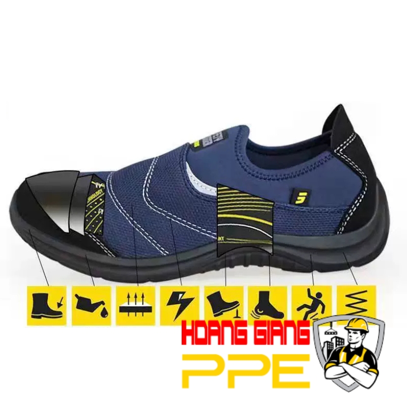Giày bảo hộ chống dầu