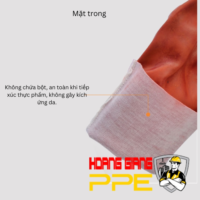 găng tay chống hóa chất PVC