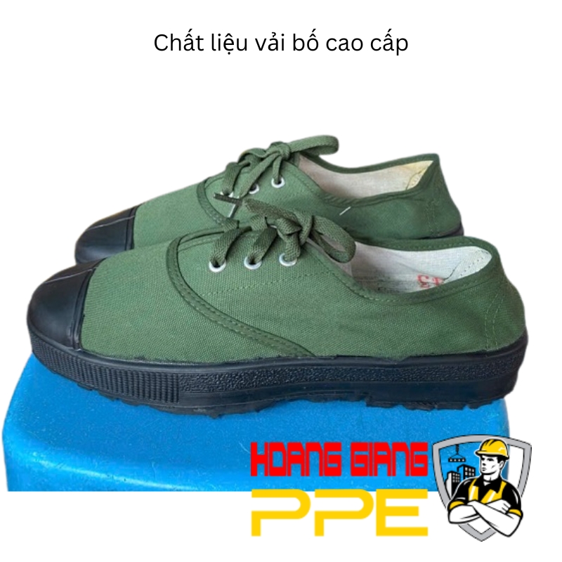 giày vải dây buộc