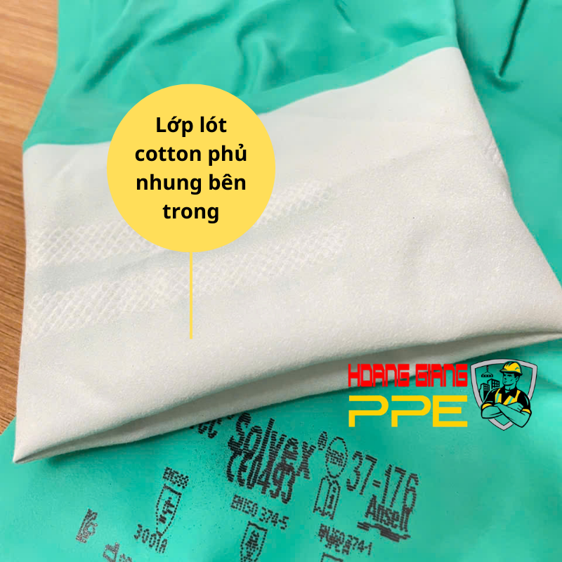 găng tay chống hoá chất nitrile