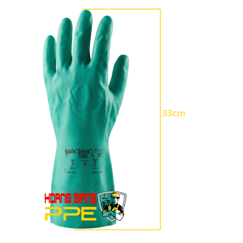 găng tay chống hoá chất nitrile