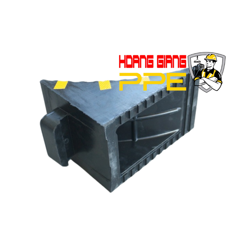 chặn l&ugrave;i b&aacute;nh xe cao su