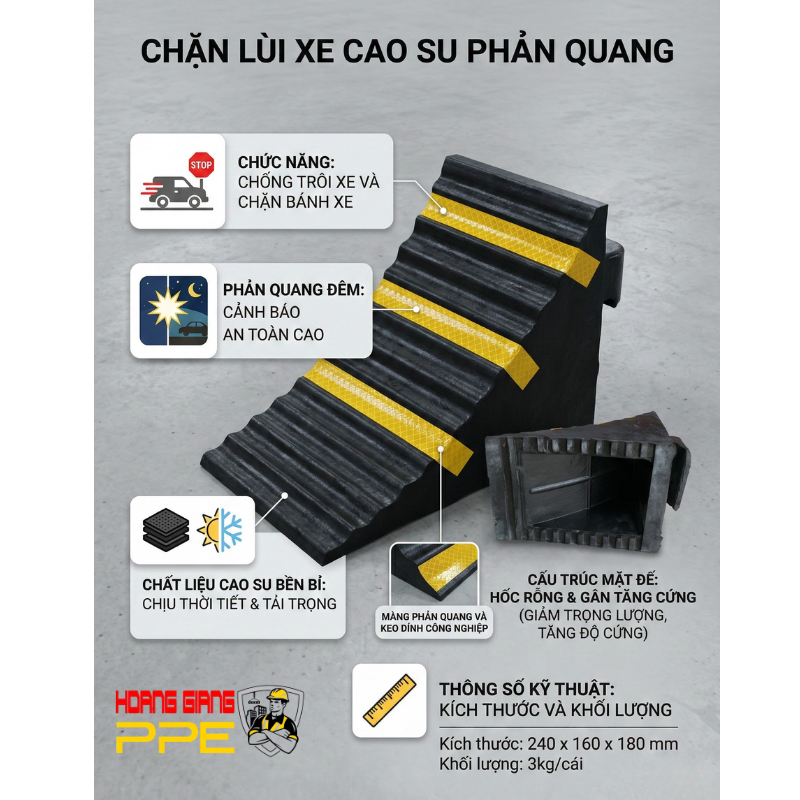Cục ch&egrave;n b&aacute;nh xe
