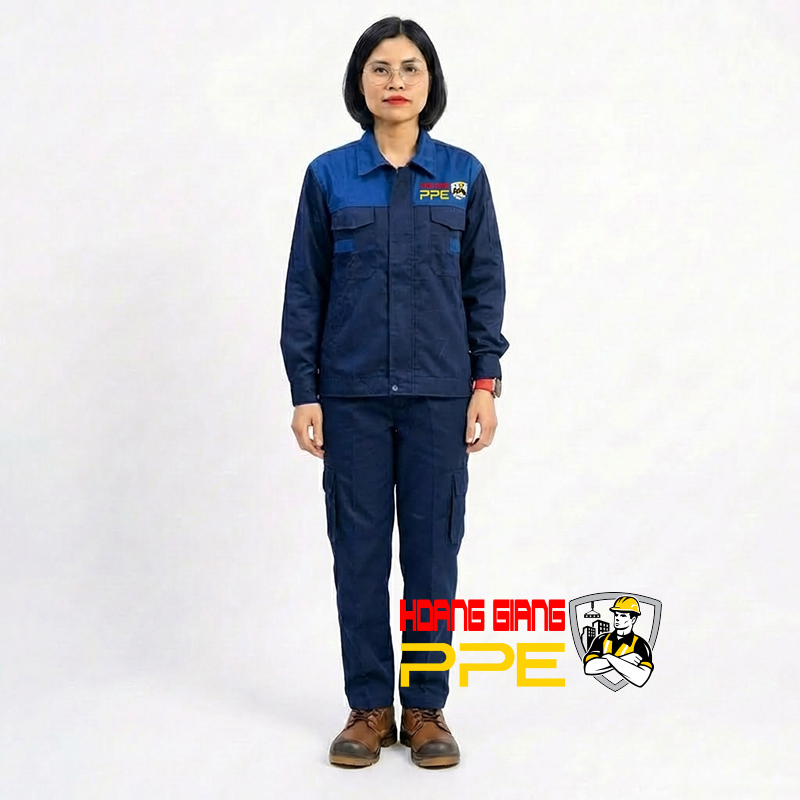 quần &aacute;o bảo hộ kỹ sư